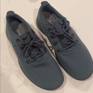 Allbirds men’s wool runners- storm blue grey